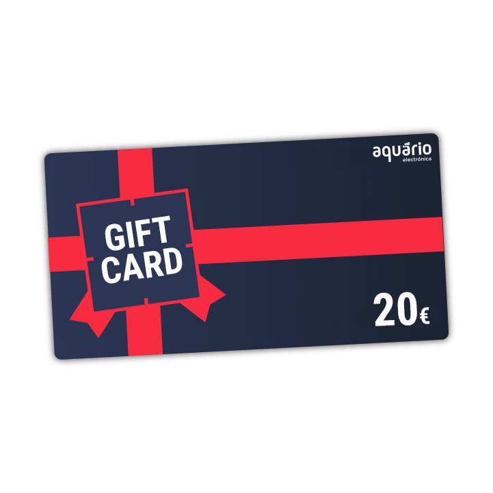 Gift Card Aquário Electrónica 20eur