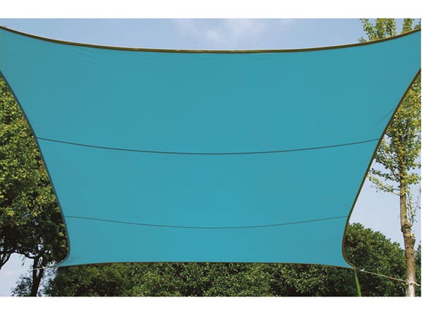 Vela de Sombra - Quadrado - 3.6x3.6m - Cor: Azul