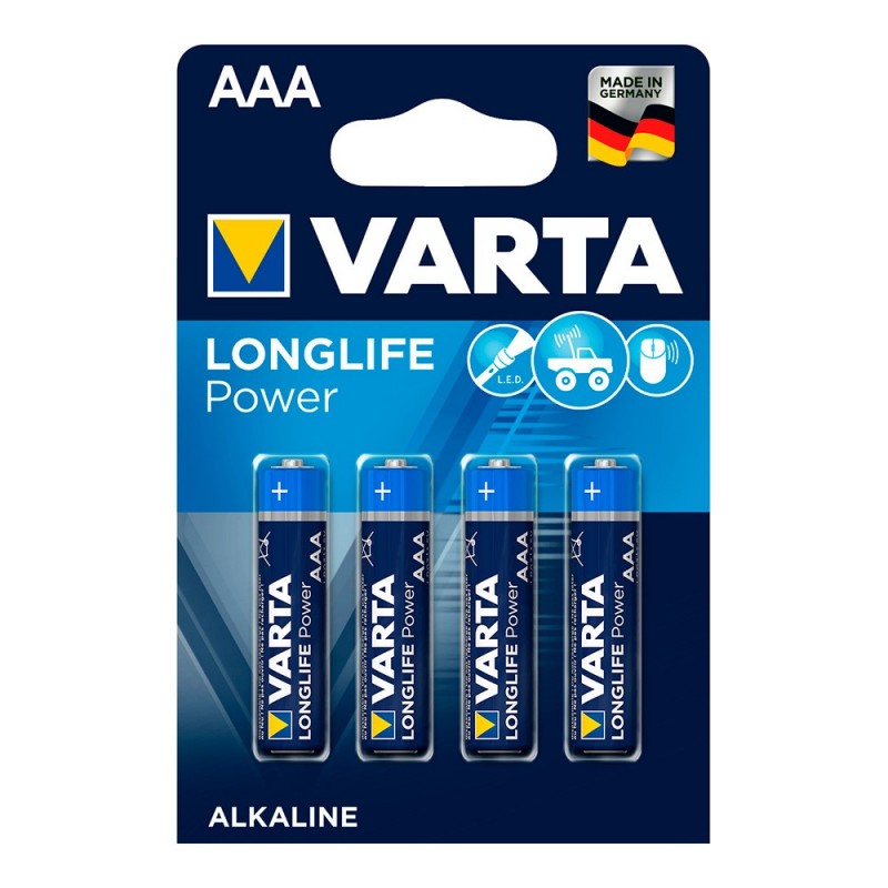 Varta Batterie Longlife Power AAA Micro    Neu          4st.