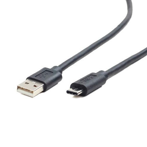 Cable Usb a 2.0 a Usb C Gembird 480 Mb/S Negro