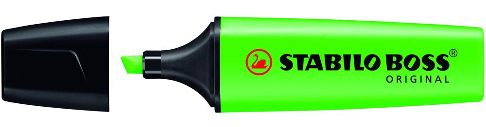 Marcador Fluorescente Stabilo Boss Original (Verde