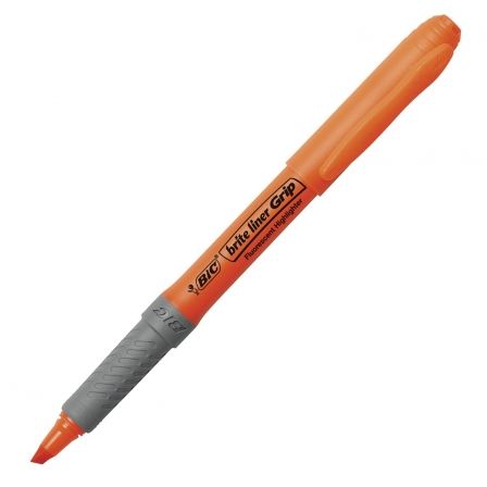 Bic Orange Grip Highlighter 811933