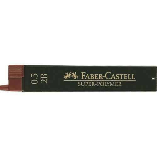 Conjunto 12 Minas 0.5mm 2b Faber Castell