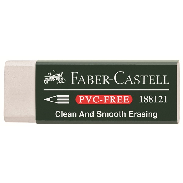 Faber Castell White Rubber 7081N For Pencils 18812