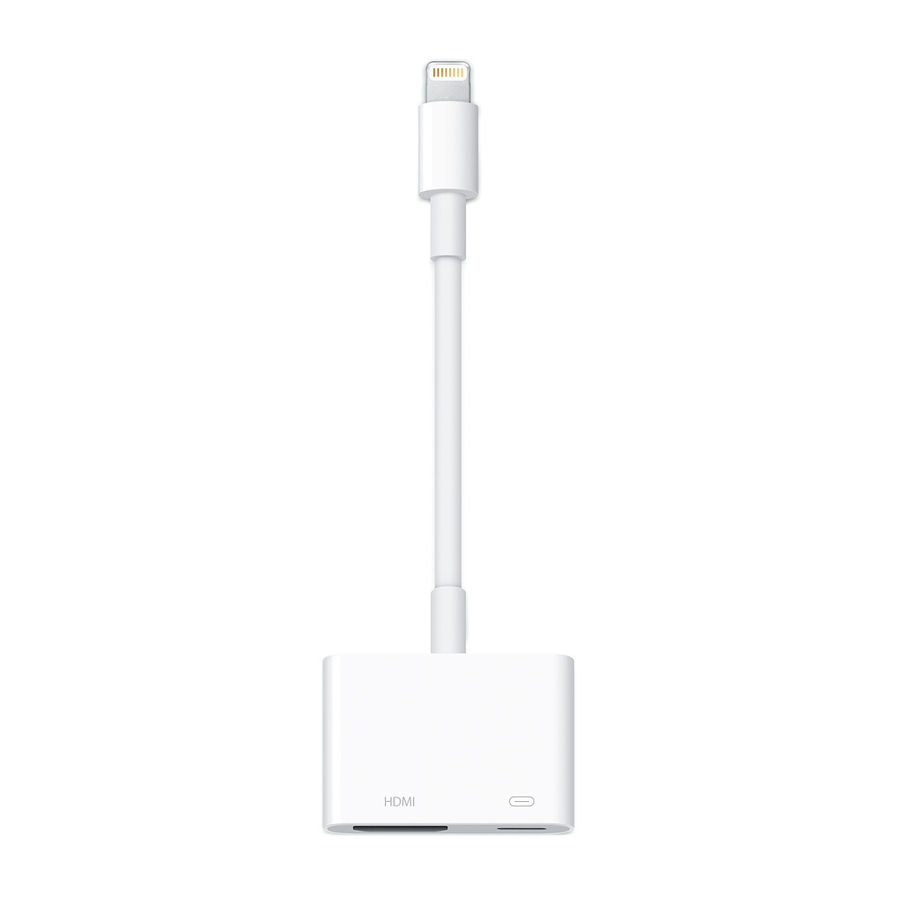 Adaptador Apple Md826zm/A de Conector Lightning a Hdmi/ Usb/ para Ipad Retina/ Ipad Mini/ iPhone 5/ 
