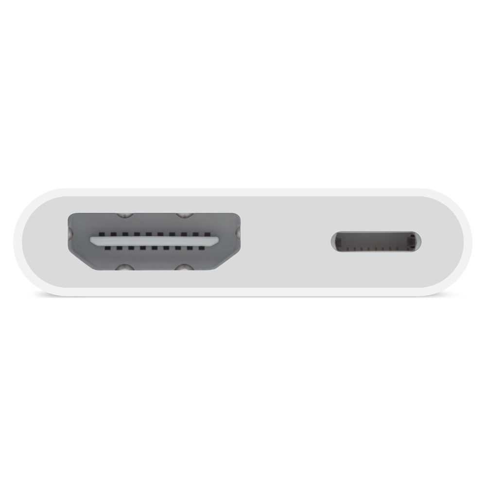 Adaptador Apple Md826zm/A de Conector Lightning a Hdmi/ Usb/ para Ipad Retina/ Ipad Mini/ iPhone 5/ 