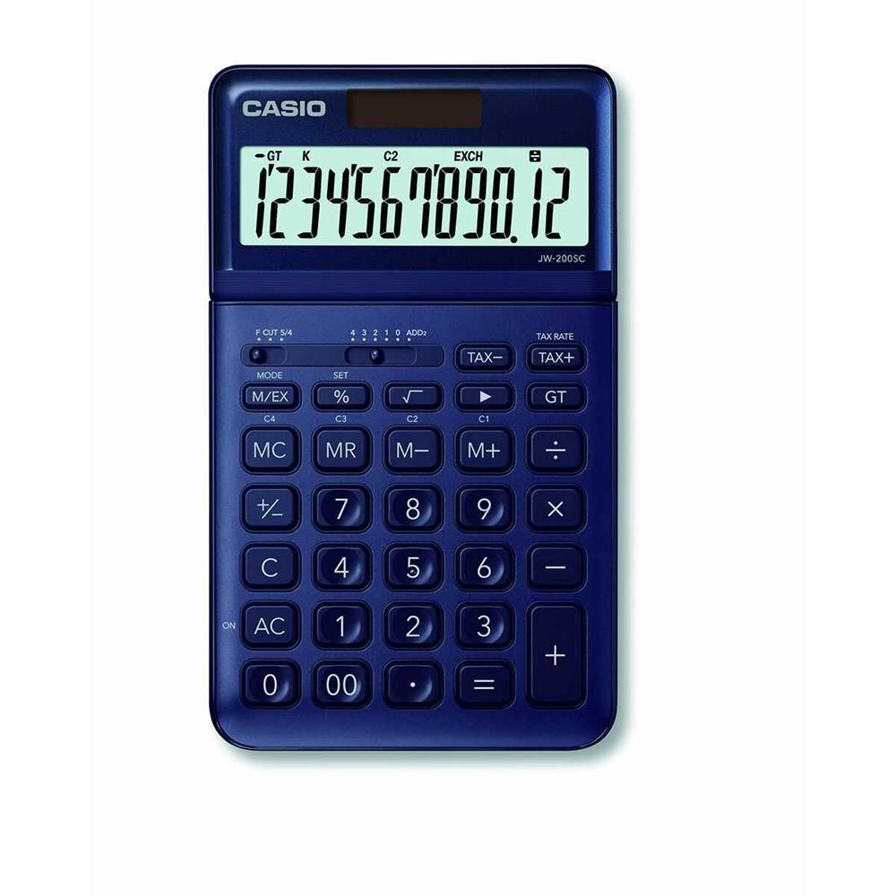 Calculadora Casio Jw-200sc-Ny Azul Plástico (18,3.