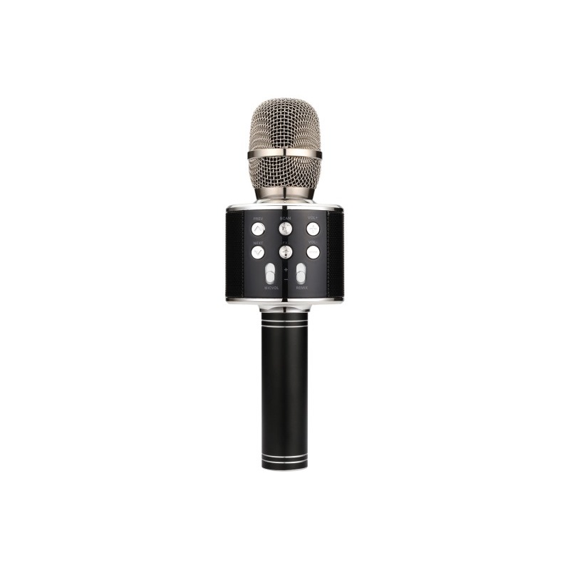 Microfone Para Karaoke / Festas Preto