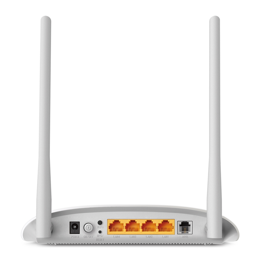 Tp-Link Td-W8961n Wireless Router Fast Ethernet Single-Band (2.4 Ghz) Grey  White