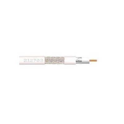 Cabo Coaxial Cxt-1 Pvc Ited Eca/A Blanco