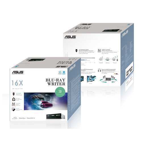 Asus Bw-16d1ht Unidad de Disco Óptico Interno Blu-Ray Dvd Combo Negro
