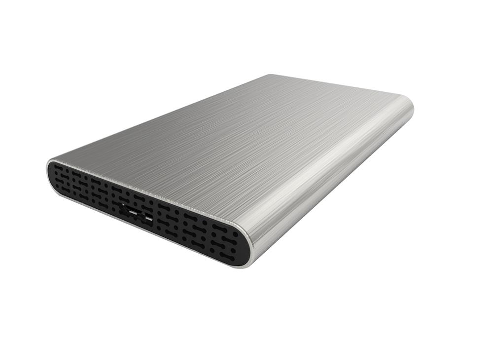 Caixa Slim para disco externo Aluminio 2.5P USB 3.