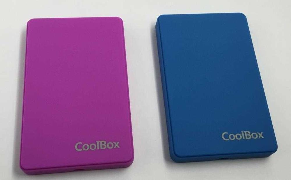 Caixa P/ Disco Externo 2.5 Coolbox 2543-6 Acabam Borracha Usb 3.0 Azul