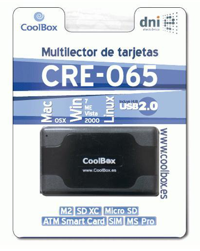 Card Reader Externo Coolbox Cre-065 Dnie  4.0