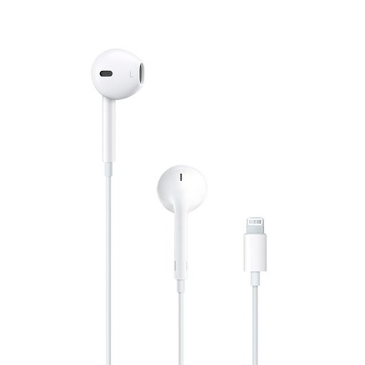 In Ear With Lightning Connector Headsets White