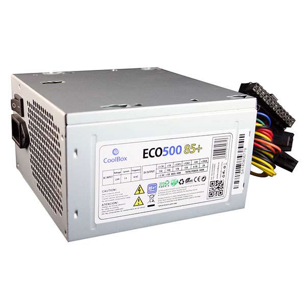 Fte. Alim. Atx Coolbox Eco-500 Cpnt