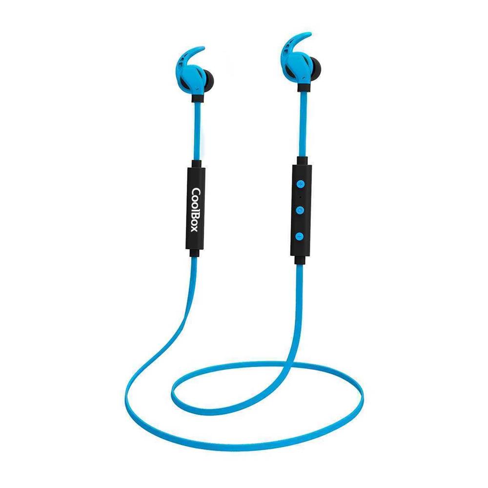 Auriculares Bluetooth para Prática Desportiva Coolbox Coo-Aub-S01bl 
