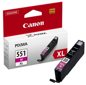 Tinta Canon Cli551xl Magenta Pixma Ip8750 Ix6850 .