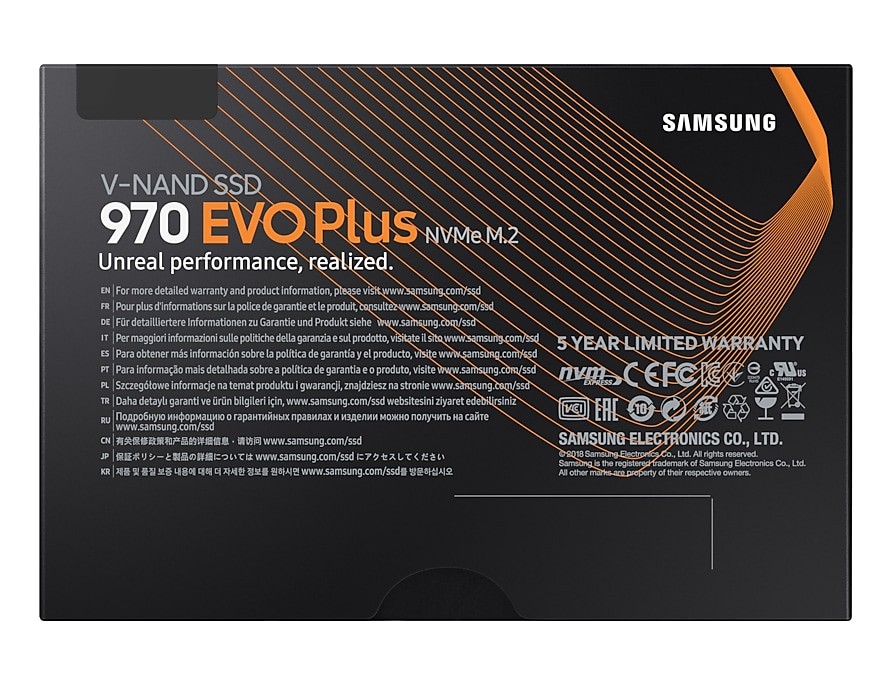 Samsung 970 Evo Plus M.2 1000 Gb Pci Express 3.0 V-Nand Mlc Nvme