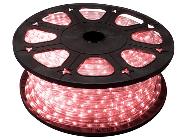 Manguera Luminosa LED Roja (45 Mts) - Hq Powe