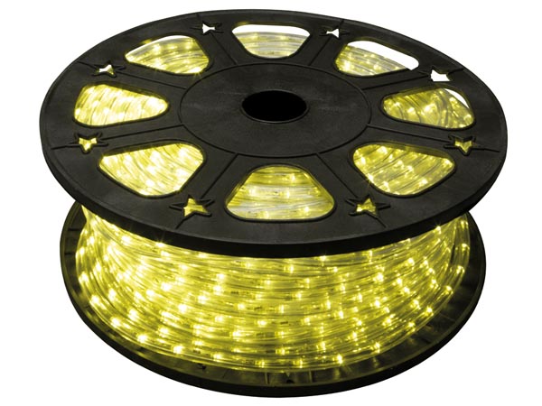 Manguera Luminosa LED Amarilla (45 Mts) - Hq Power