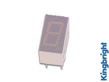 9mm Single-Digit Display Common Cathode Super Red