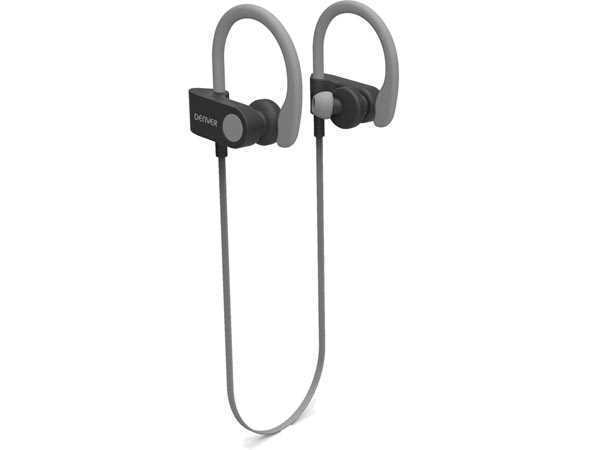 Auriculares Bluetooth para Prática Desportiva Denver Electronics Bte-110 50 Mah Cinzento 
