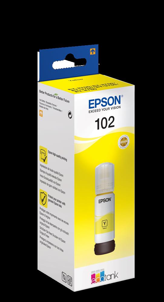 Epson Tinteiro Amarelo 102 Et-2700/2750/3700/3750/4750