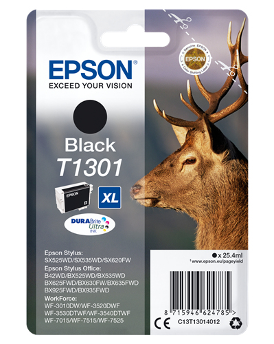 Epson Tinteiro Xl Preto Sx525/620/B42/935/Wf-7