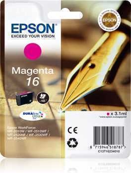 Cartucho de Tinta Original Epson Nº16/ Magenta