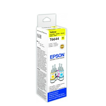 Epson Tinteiro T6644 Amarelo In Bottle 70ml Ecota.