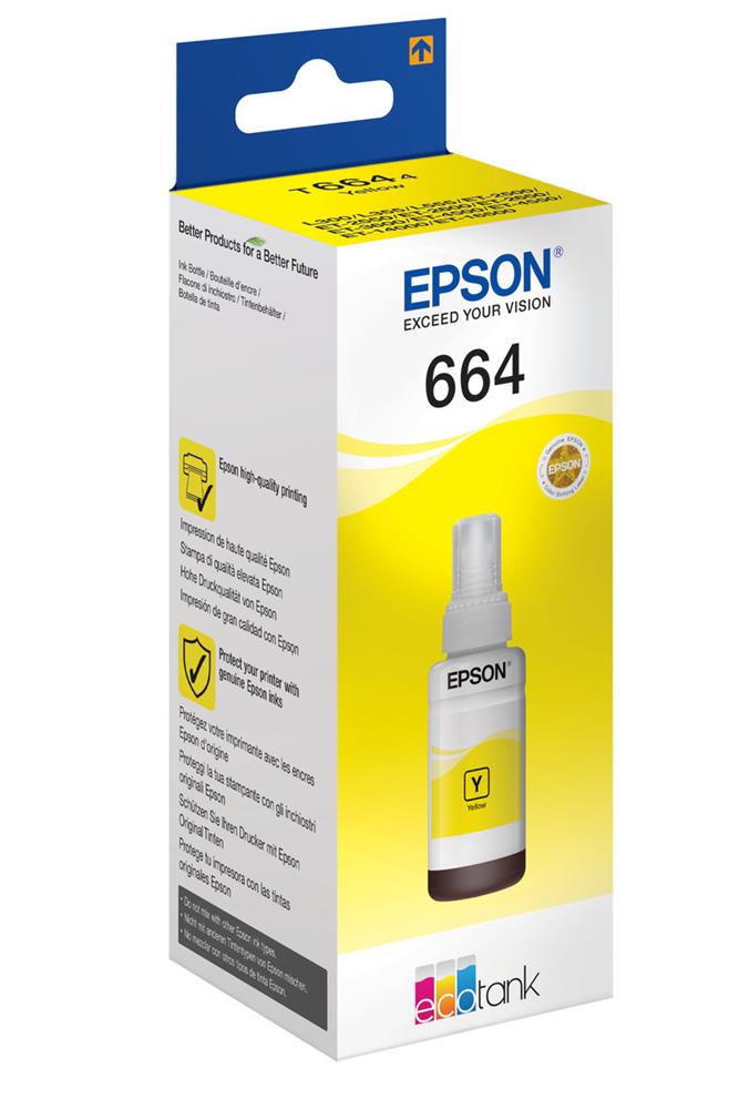 Bottle 664 (Amarelo) Ecotank - Epson