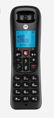 Telefone Sem Fios Motorola Motorola Cd4001 (F29000k38b1a) Preto 