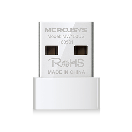 Mercusys Mw150us Adaptador Wireless Usb Nano N150