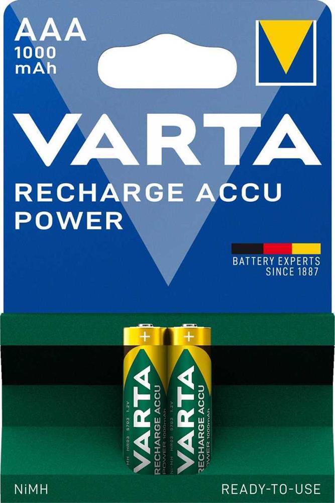 Baterias Nimh AAA / Lr03 1,2 V 1000 Mah Profissio.
