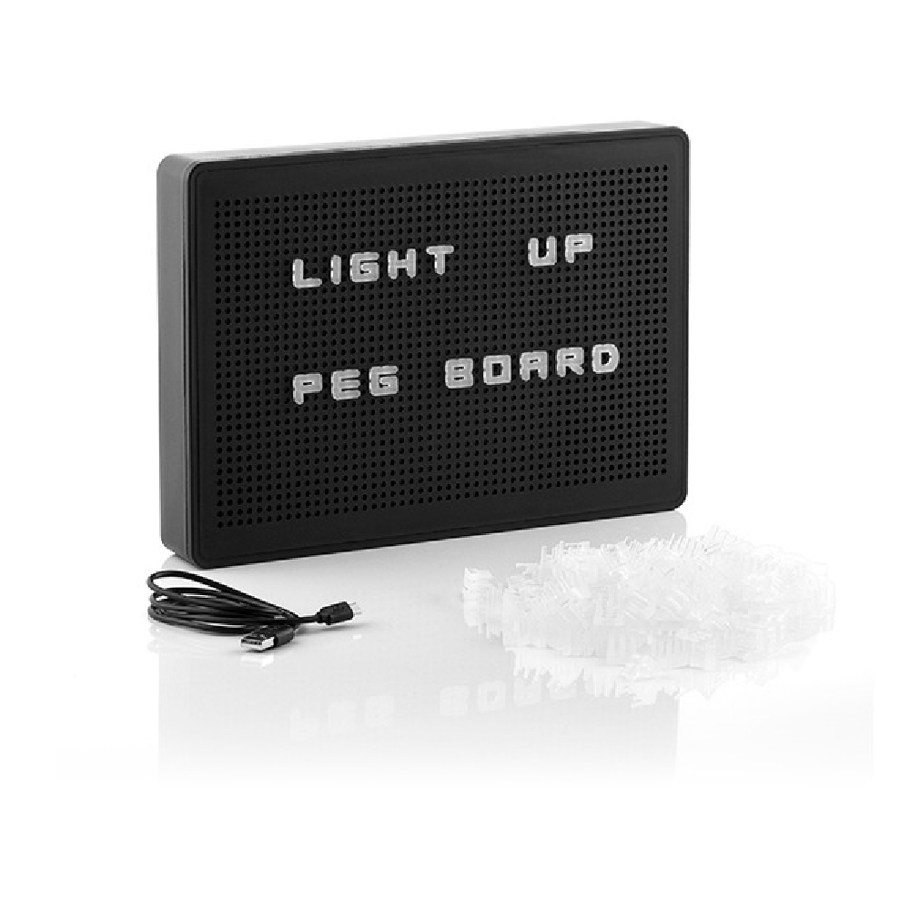 Caja de Luz LED A4 Perforada 200 Caracteres
