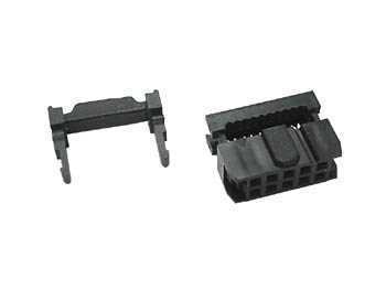 20-Pin Idc Socket Cable Mount