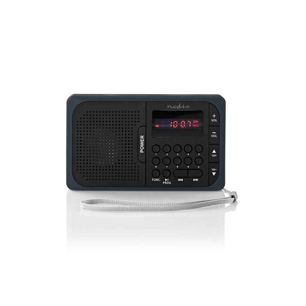 Rádio Fm/Pll Digital 3,6w C/ Leitor Usb/Microsd