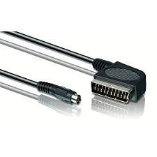 Cable Scart Macho / S-Video 1.5m Philips