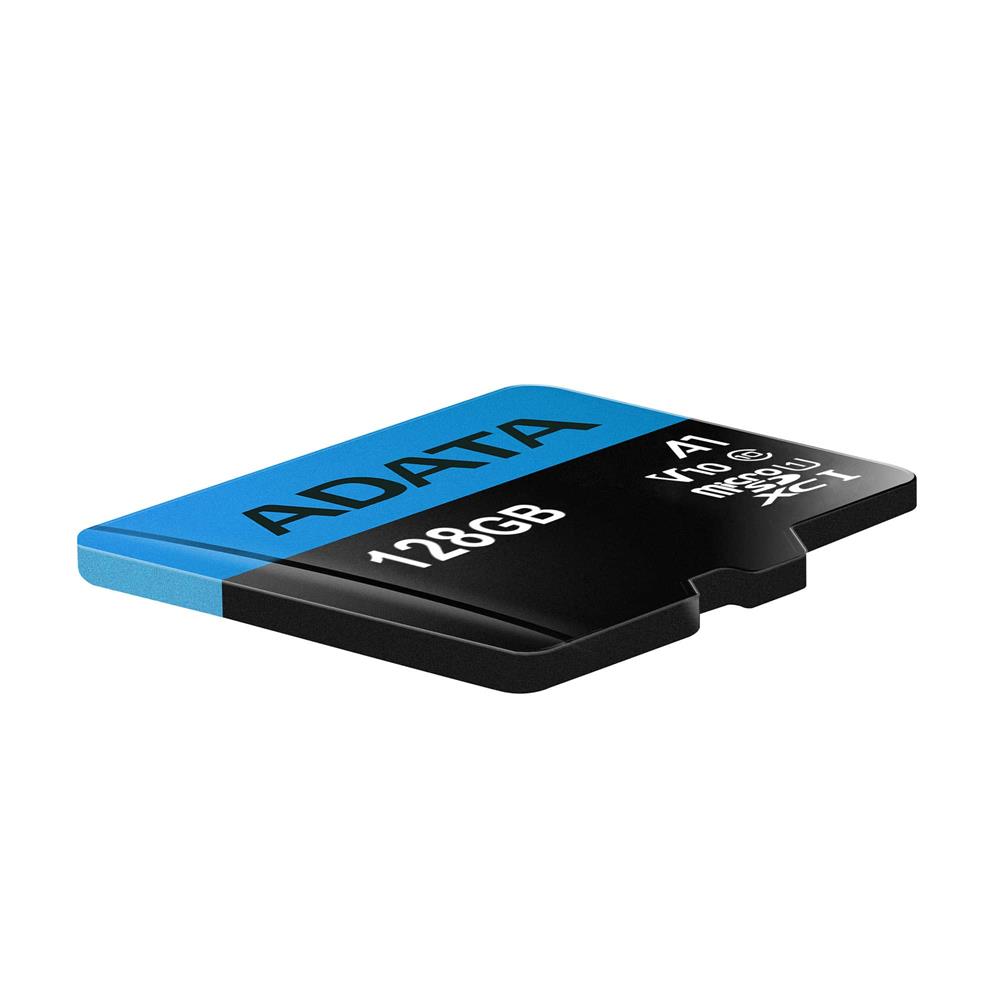 Cartão de Memória Micro Sd com Adaptador Adata Class10 128 Gb 