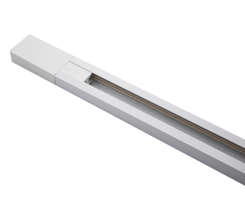 Calha Monofásica para Projetor LED Branco 3m