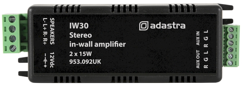 Amplificador 2x15w In-Wall