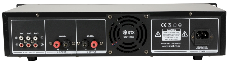 Amplificador Stereo Spl Com Bluetooth+Usb/Sd/Fm