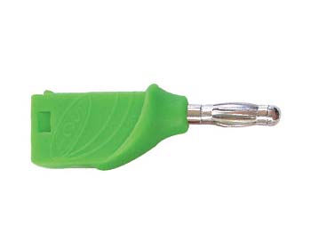 Conector Banana 4mm Apilable - Verde