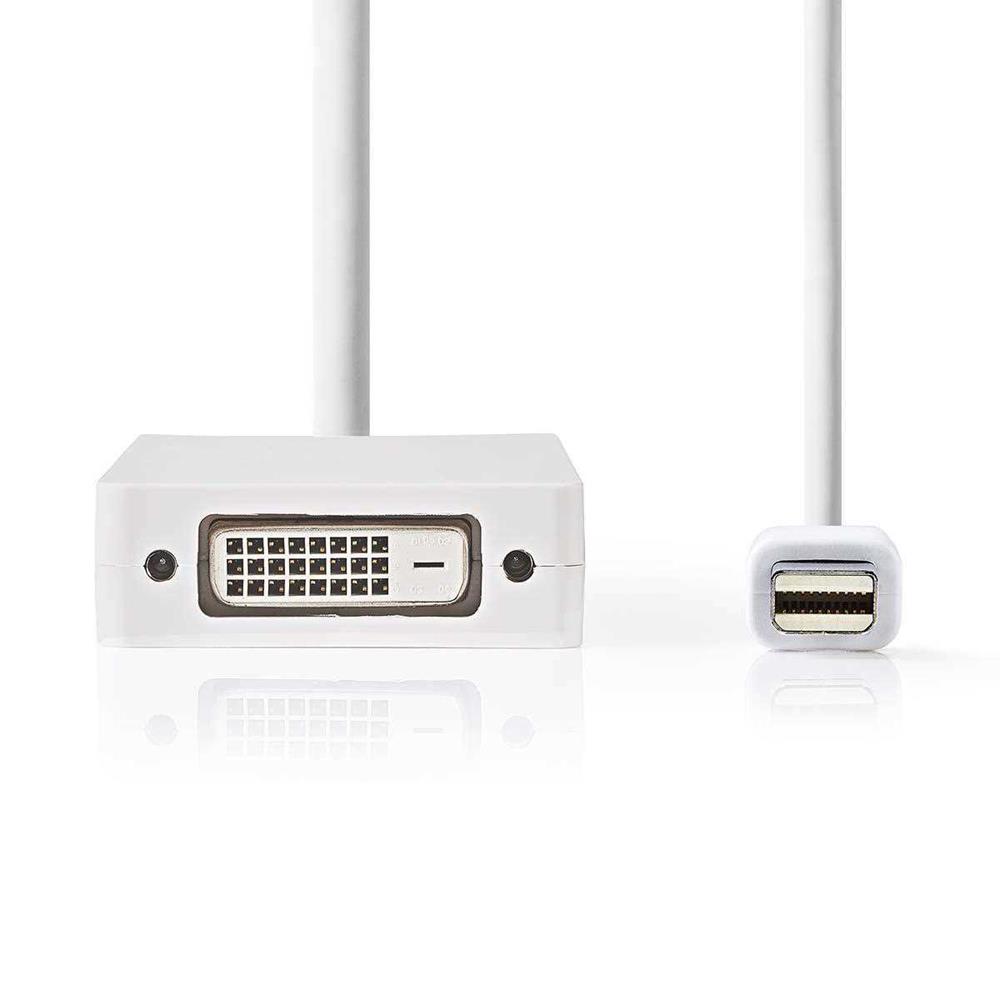 Cable Mini Displayport | Displayport 1.2 | Mini Displayport Macho | Dvi-D 24+1 Pin Hembra / Entrada 