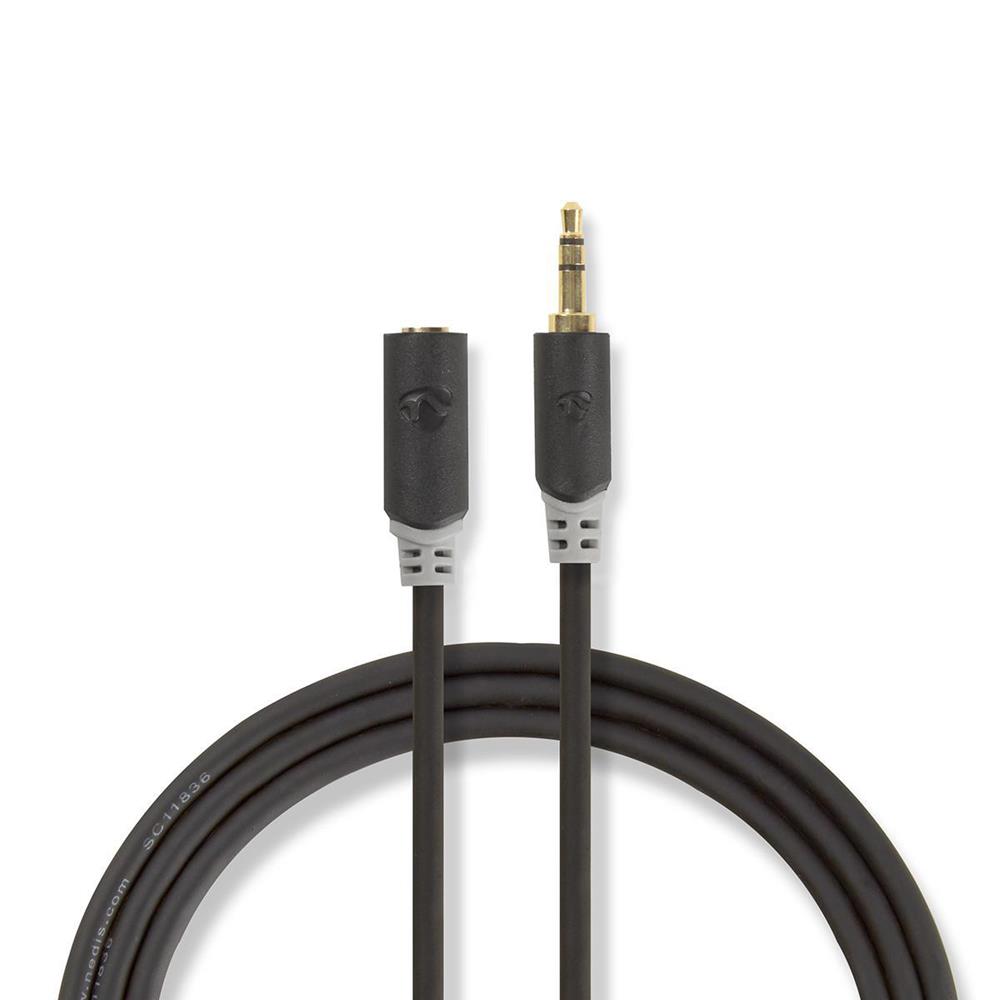 Cable de Audio Estéreo | Macho de 3,5 Mm - Hembra.