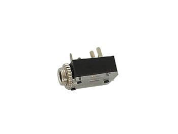 3.5mm Female Stereo Jack Connector - Nickel Stereo