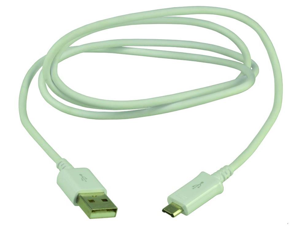 Cable Datos Micro Usb 1m Granel Blanco