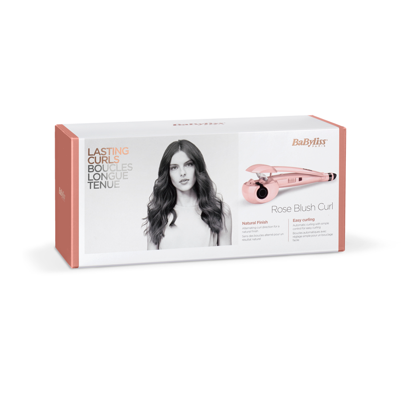 Babyliss 2664pre Hair Styling Tool Curling Wand Warm Rose 1.8 M