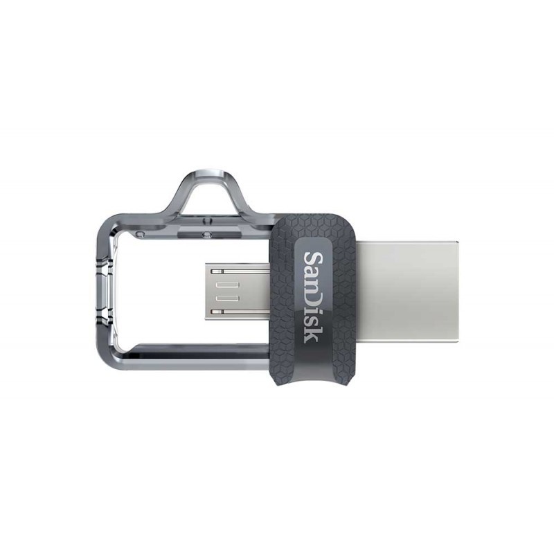 Sandisk Ultra Dual M3.0 Usb Flash Drive 128 Gb Usb Type-A / Micro-Usb 3.2 Gen 1 (3.1 Gen 1) Black  S